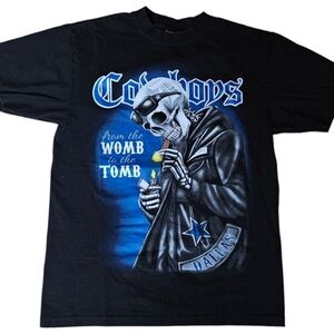 Dallas Cowboys Graphic T-shirt  NFL Football  Fan Womb to Tomb Size L​​​​